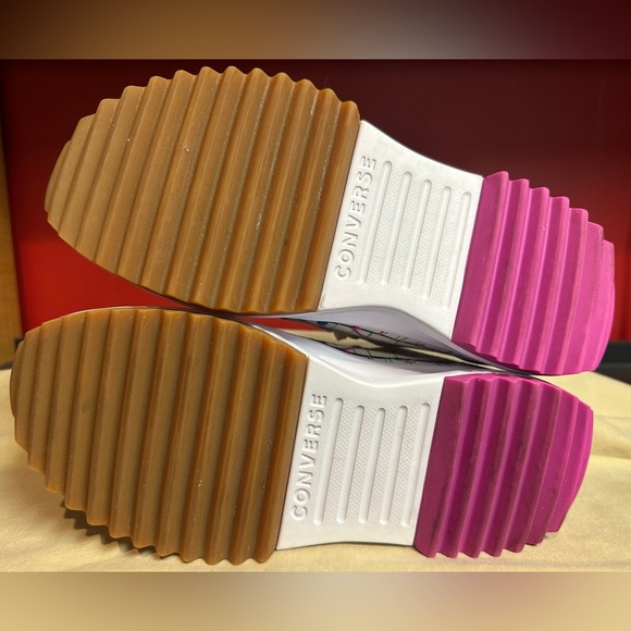 Converse Chuck Taylor Run Star Hike Platform Splatter Sneakers Women’s Size 10 - Picture 6 of 11